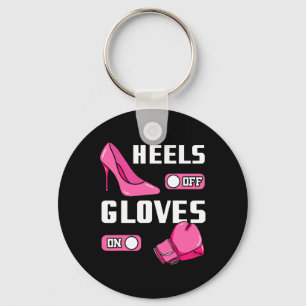 Boxing Girl Boxer Female Coach Combat Sport Traine Keychain