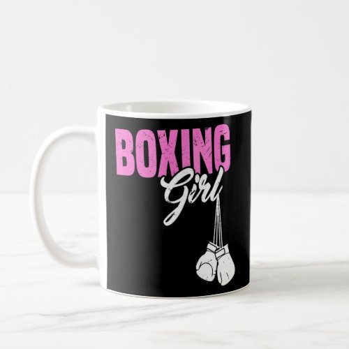 Boxing Girl Women Healthy Fitness Workout Lifestyl Coffee Mug