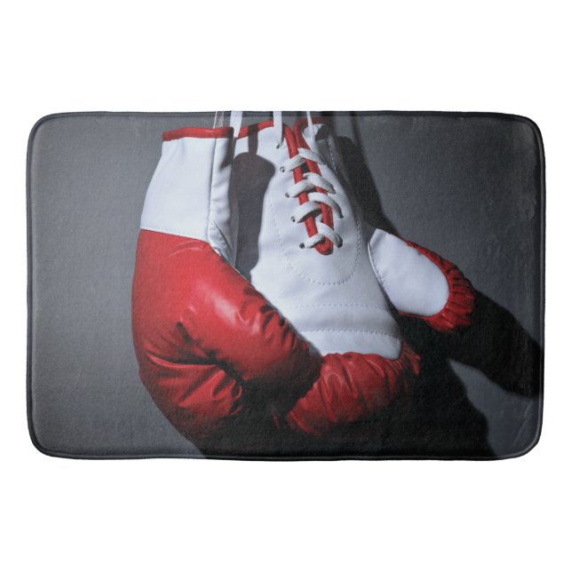 Boxing gloves  bath mat (Front)