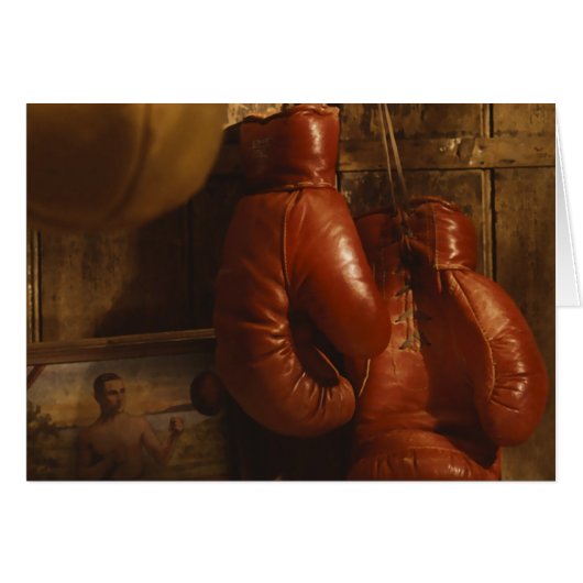 Boxing Gloves Cards (Front Horizontal)