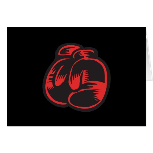 Boxing Gloves Cards (Front Horizontal)