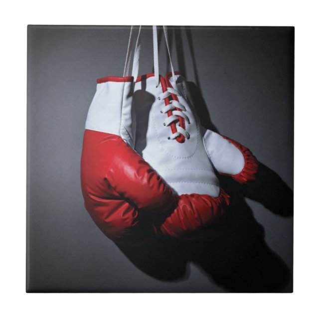 Boxing gloves  ceramic tile (Front)