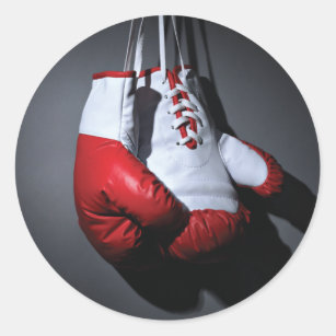 SUPREME BOXING GLOVES STICKER DECAL