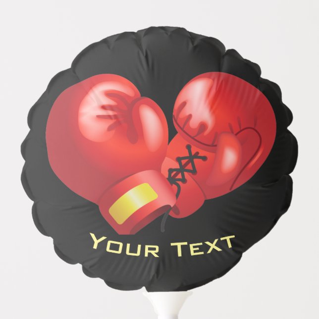 Boxing Gloves Design Balloon (Front)