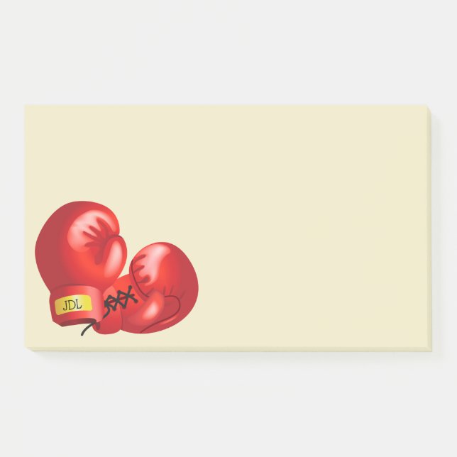 Boxing Gloves Design Notes (Front)