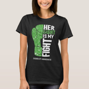 Boxing Gloves Disability Warrior T-Shirt