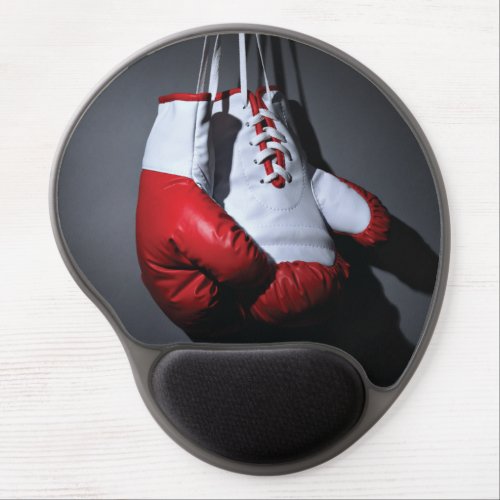 Boxing gloves  gel mouse pad