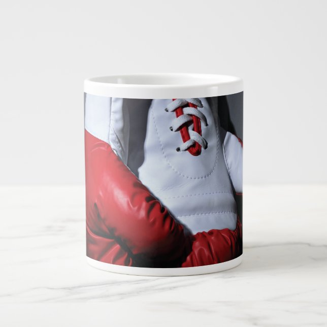 Boxing gloves  giant coffee mug (Front)