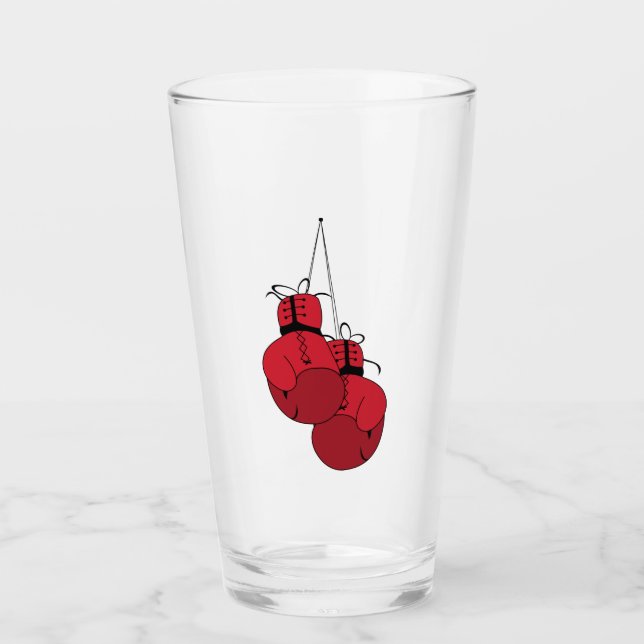 Boxing Gloves Glass (Front)