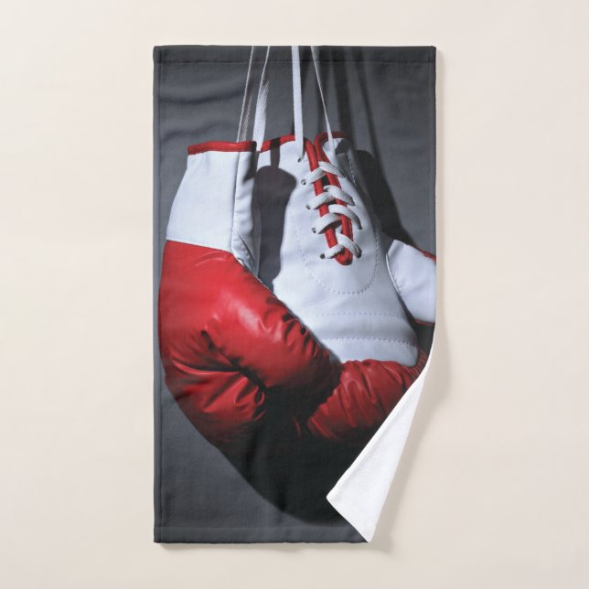 Boxing gloves  hand towel  (Hand Towel)