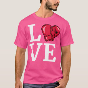 Boxing Gloves 'I Love Boxing' Boxing Boxer T-Shirt
