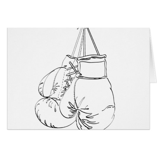 Boxing Gloves II Cards (Front Horizontal)