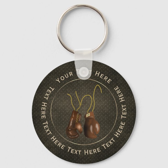 Boxing Gloves Keychain (Front)