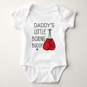 Boxing Gloves - Kickboxing - Daddy's Boxing Buddy Baby Bodysuit