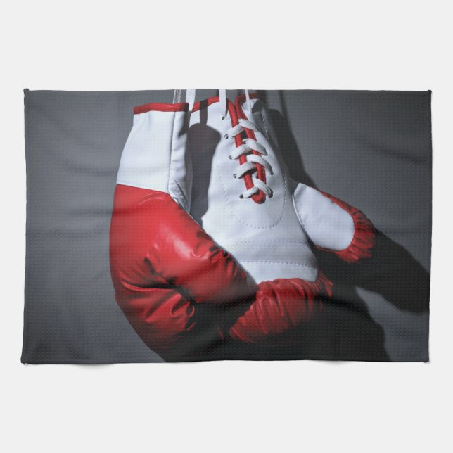 Boxing gloves kitchen towel (Horizontal)