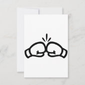 Boxing gloves logo icon (Front)