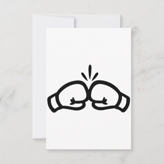 Boxing gloves logo icon (Front)