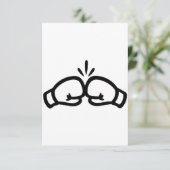 Boxing gloves logo icon (Standing Front)