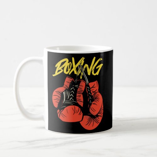 Boxing Gloves MMA Fighting Fighter Boxer  Coffee Mug