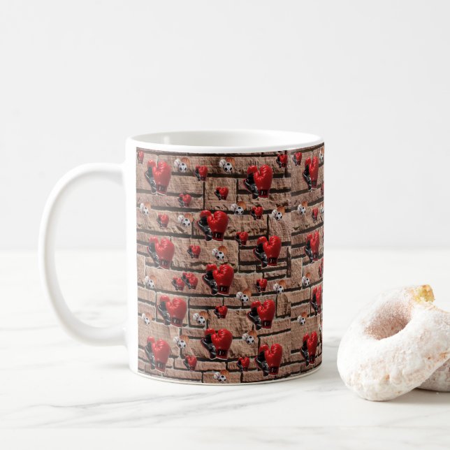 Boxing Gloves Mug (With Donut)