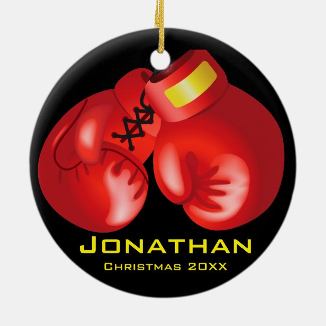  Boxing Gloves Ornament