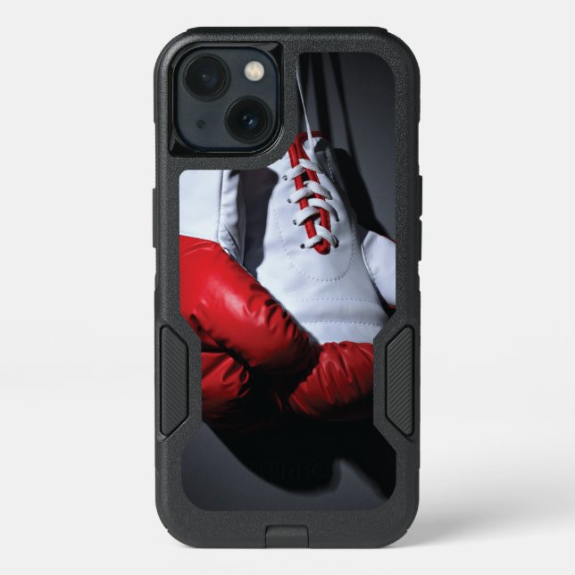 Boxing gloves  otterbox iPhone case (Back)