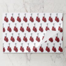 Boxing Gloves Paper Placemats