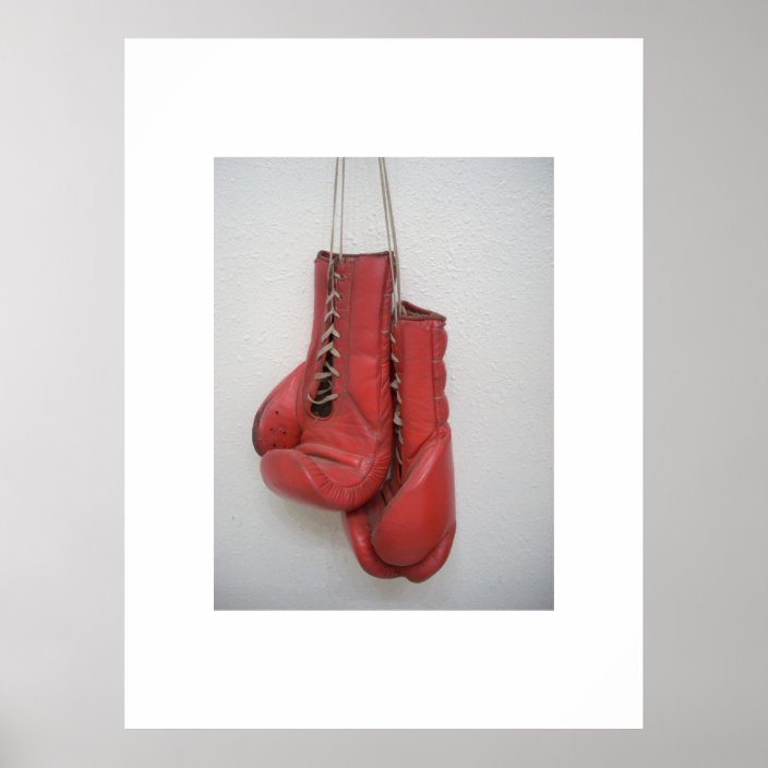 Boxing Gloves Poster | Zazzle.com