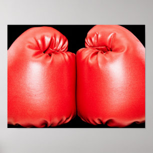 Boxing Gloves Poster