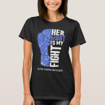 Boxing Gloves Rectal Cancer Warrior T-Shirt