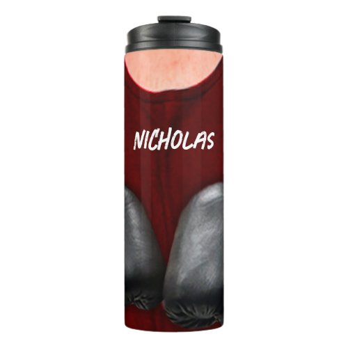Boxing Gloves Sport Personalized Thermal Tumbler