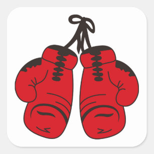 SUPREME BOXING GLOVES STICKER DECAL