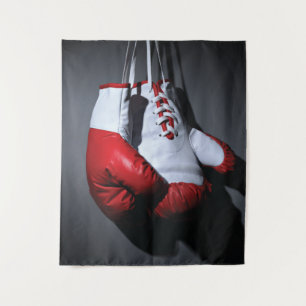 Boxing gloves tapestry