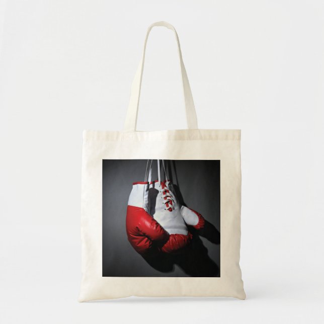 Boxing gloves tote bag (Front)