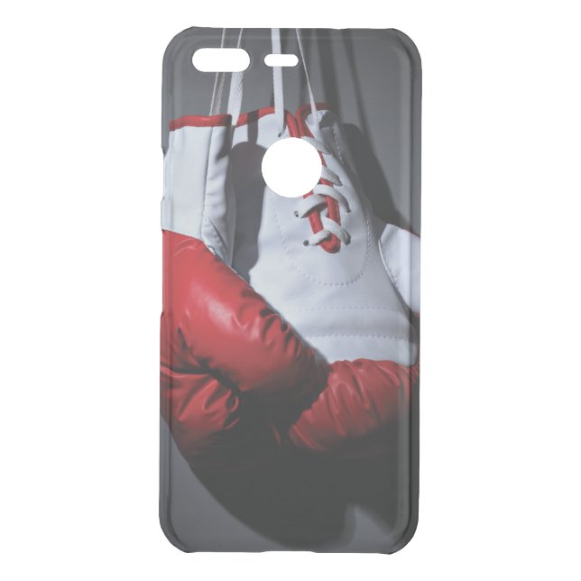 Boxing gloves  uncommon google pixel case (Back)