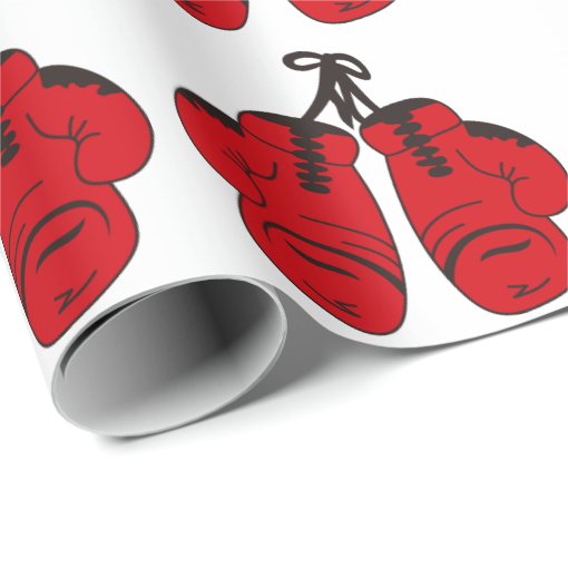 Boxing Gloves Wrapping Paper Zazzle