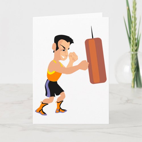 Boxing Greeting Cards