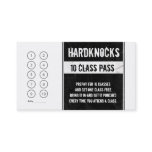 Boxing Gym Business Card loyalty card Boxing Gym Business Card loyalty card