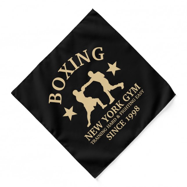 Boxing Gym, Pro Fighters Bandana (Front)