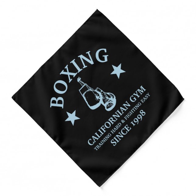 Boxing Gym, Pro Gloves Bandana (Front)