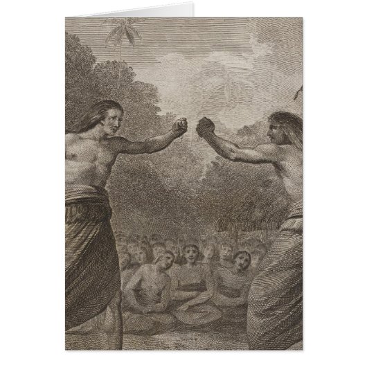 Boxing, Hapaee, Tonga Cards (Front)