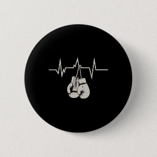 Boxing Heartbeat Boxing Gloves Workout Gym Exercis Button
