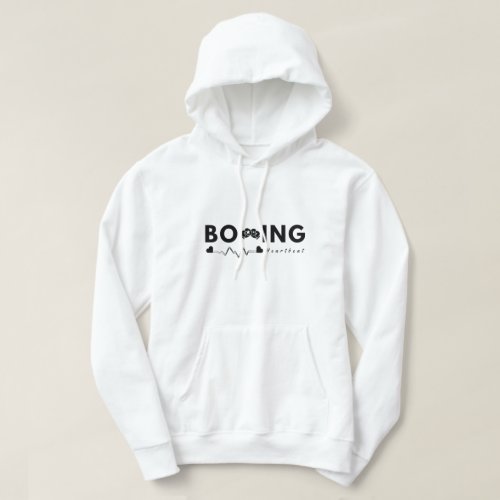 Boxing Heartbeat Mens Hoodie Sweatshirts