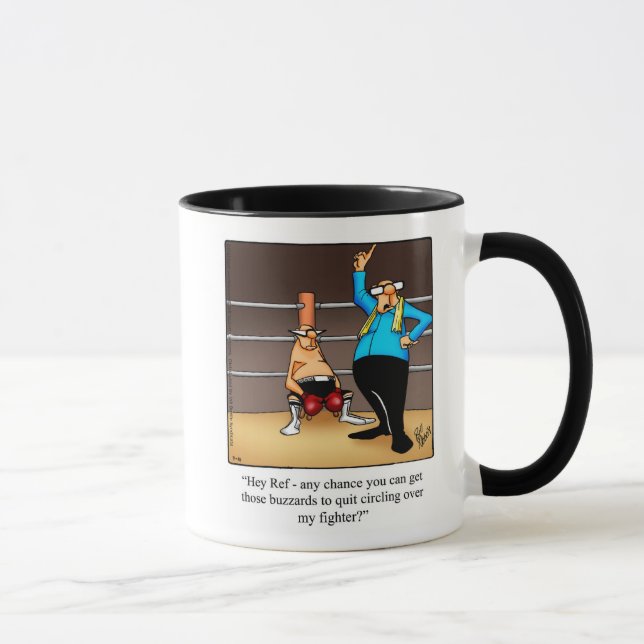 Boxing Humor Mug Gift (Right)
