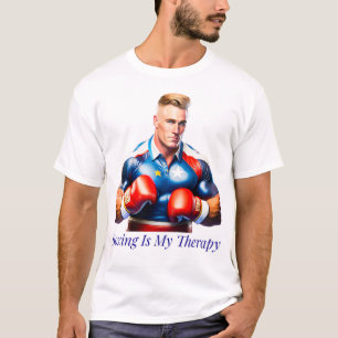 Boxing Is My Therapy T-Shirt