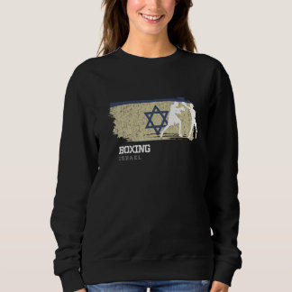 Boxing Israel Combat Sports Fighter Boxing 1 Sweatshirt