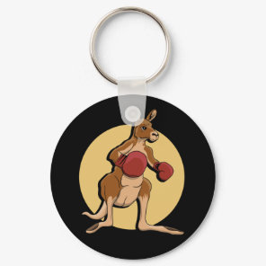 Boxing Kangaroo Keychain