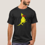 Boxing Kangaroo T-shirt at Zazzle