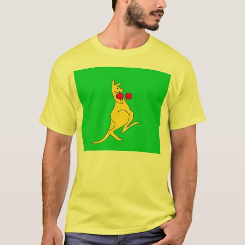 boxing kangaroo t_shirt