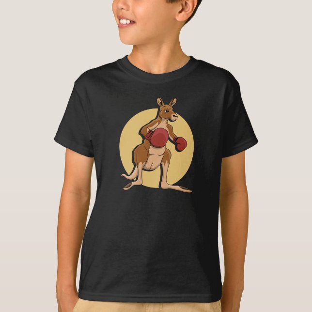 Boxing Kangaroo T-Shirt (Front)